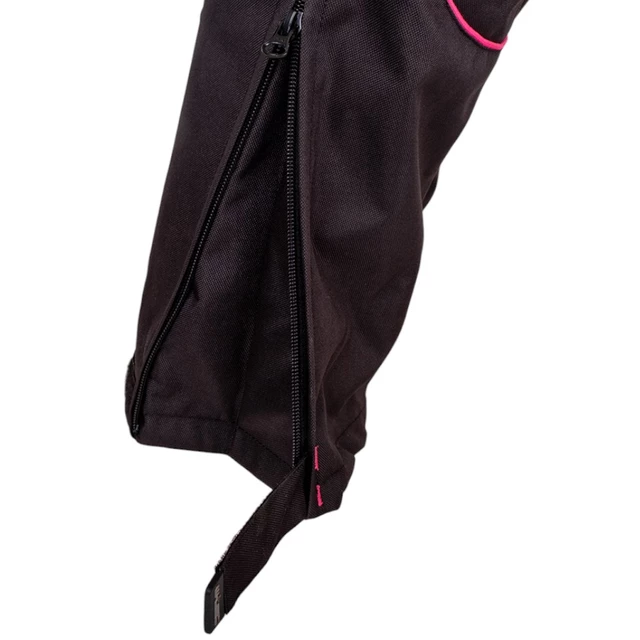 W-TEC Durmanes Damen-Moto-Hose - schwarz-rosa