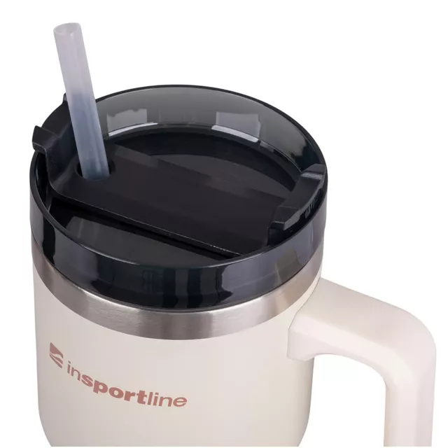 Thermobecher inSPORTline Teasara 600 ml - schwarz