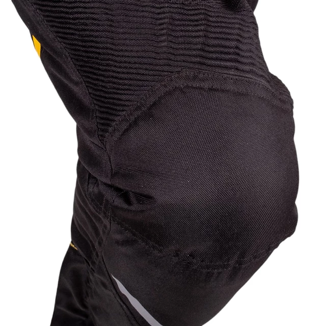 W-TEC Toranio Herren Sommer-Motorrad-Hose - schwarz-gelb