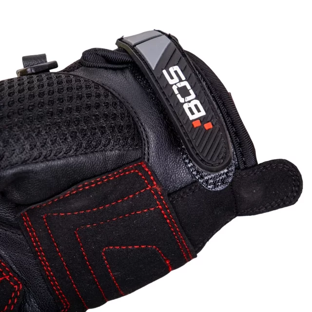 Motorradhandschuhe BOS Oxford - schwarz