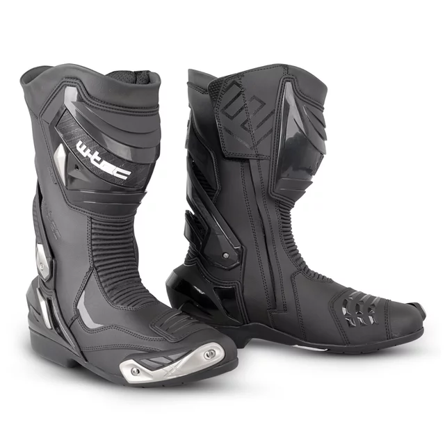 W-TEC Beastor Motorradstiefel - schwarz - schwarz