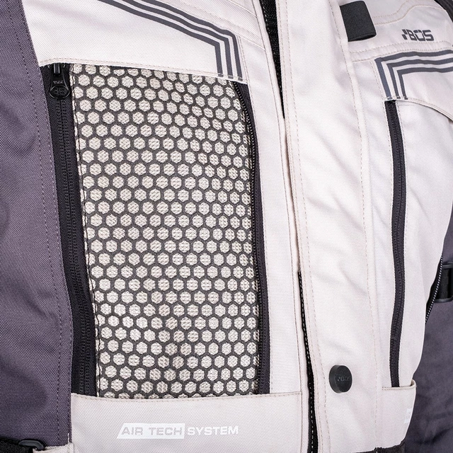 Touring-Motojacke für Männer BOS Maximum - neon