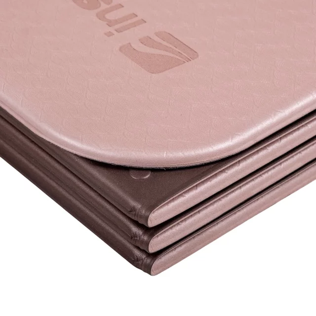 Skládací podložka na cvičení inSPORTline Misette 180x61x0,8 cm - matcha zeleno-černá