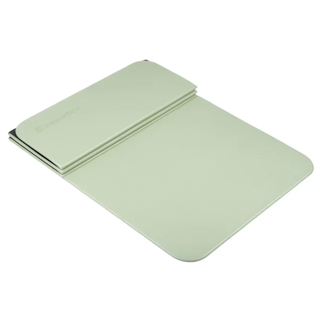 Skládací podložka na cvičení inSPORTline Misette 180x61x0,8 cm - matcha zeleno-černá
