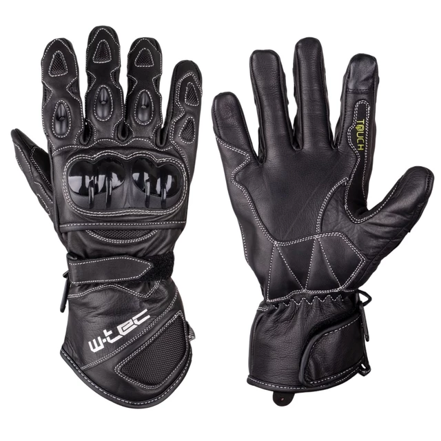 Motorradhandschuhe W-TEC Supreme TWG-171 - schwarz