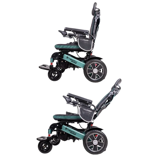 inSPORTline Hawkie Evo Plus Elektrorollstuhl mit verstellbarer Rückenlehne 700W