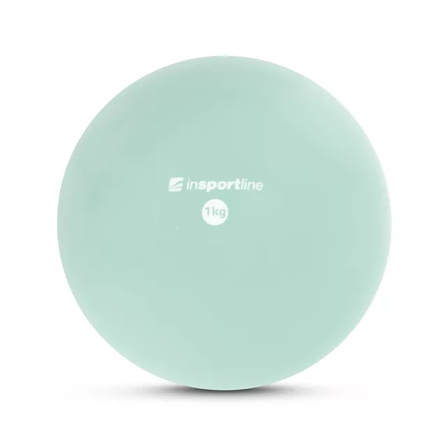 inSPORTline Yoga Ball 1 kg - mentolová - mentolová