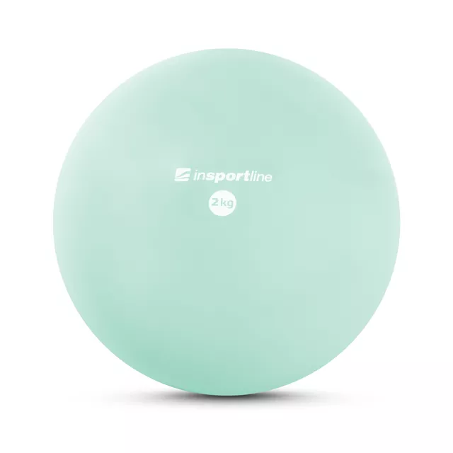 Yoga Ball inSPORTline 2 kg - mentolová - mentolová