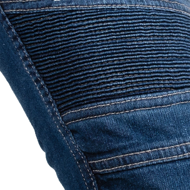 Herren-Moto-Jeans BOS Micas - Acid Blue