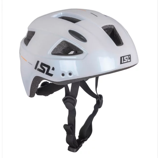 Kinder-Fahrradhelm mit LED-Licht ISL Lumiro - Neon Yellow