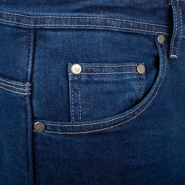 Herren-Moto-Jeans BOS Micas - Acid Blue