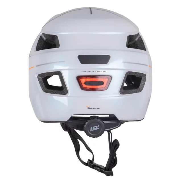 Kinder-Fahrradhelm mit LED-Licht ISL Lumiro - Neon Yellow