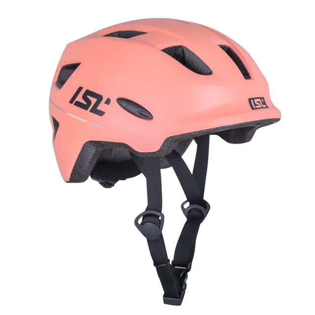 Kinder-Fahrradhelm mit LED-Licht ISL Lumitto - Blush Pink