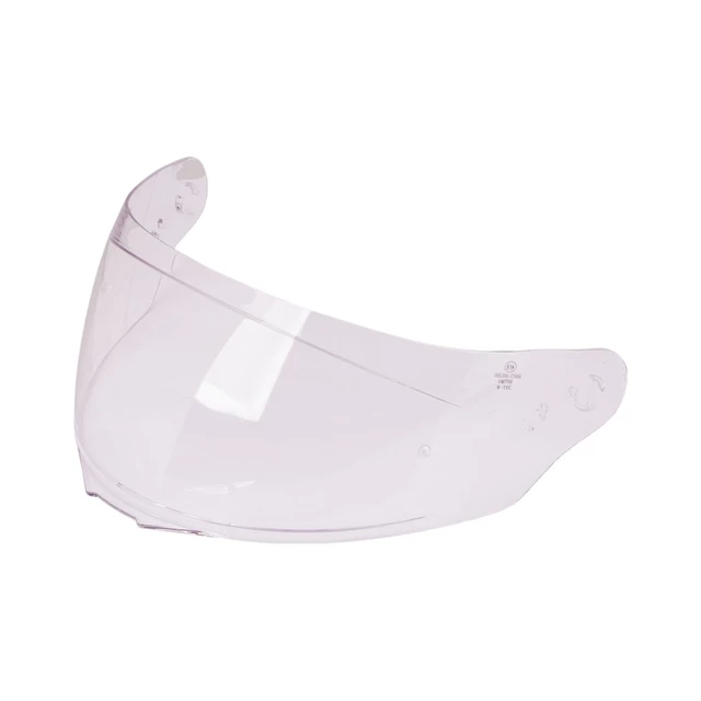 Ersatzvisier für W-TEC Buenaventa Helm - Regenbogen - Reinklar