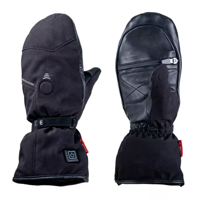 W-TEC HEATflip 2in1 2x2000 mAh beheizte Handschuhe - schwarz