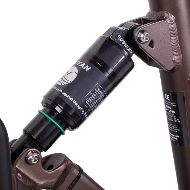 Klappbares Elektro-Fatbike inSPORTline ISL Baxom 20"