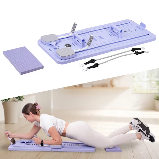 Pilates reformer inSPORTline Trancer Basic - lila - lila