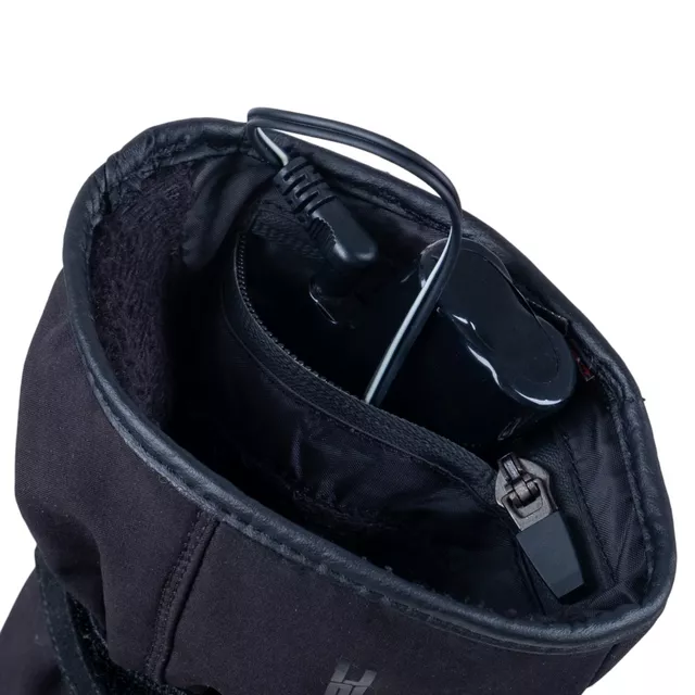 W-TEC HEATflip 2in1 2x2000 mAh beheizte Handschuhe - schwarz