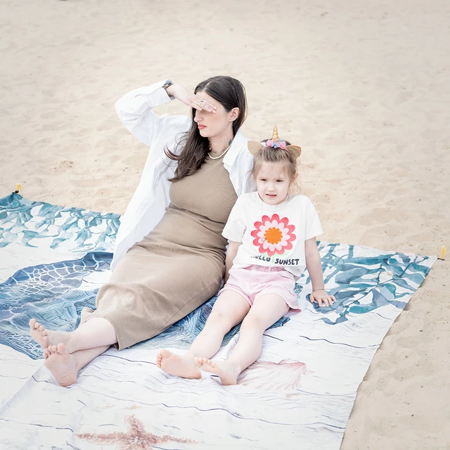 Picknickdecke inSPORTline Maritino 208x197 cm