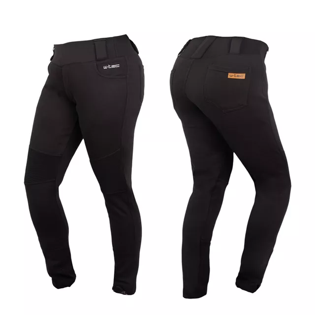 W-TEC Lukrecia Damen-Moto-Leggings - schwarz