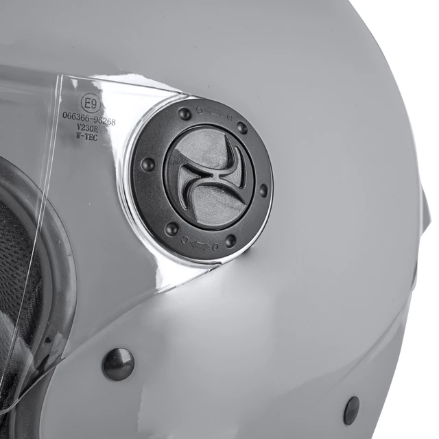 W-TEC Baraldo Open Helm - mattschwarz