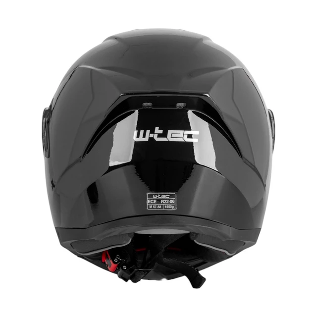 W-TEC Benidor Klapphelm - mattschwarz