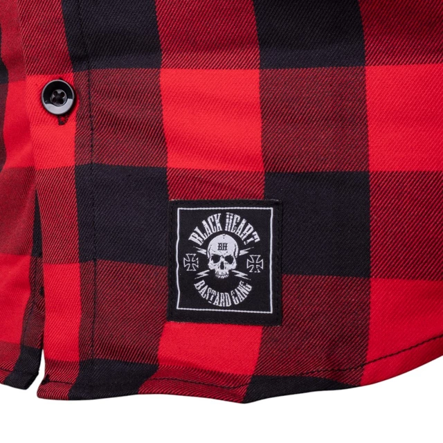W-TEC Black Heart Respector Shirt - rot