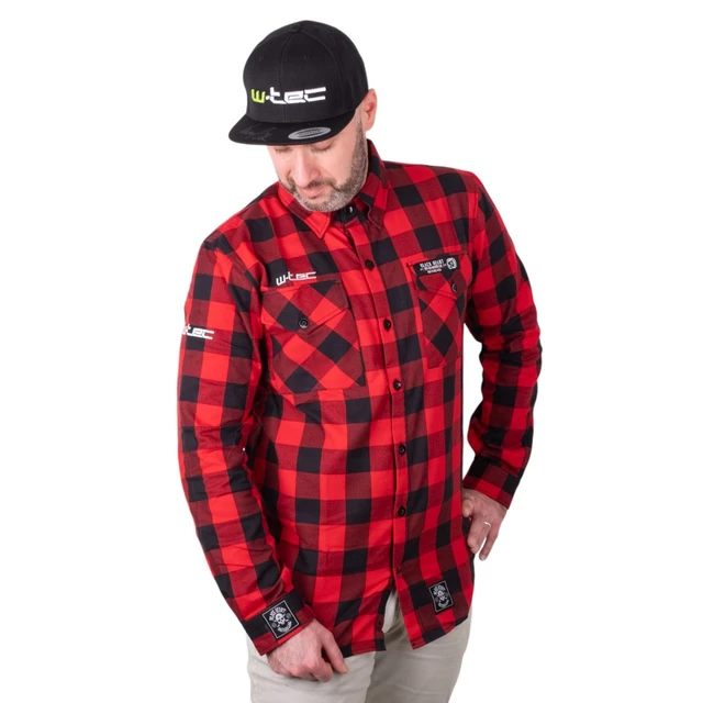 W-TEC Black Heart Respector Shirt - rot
