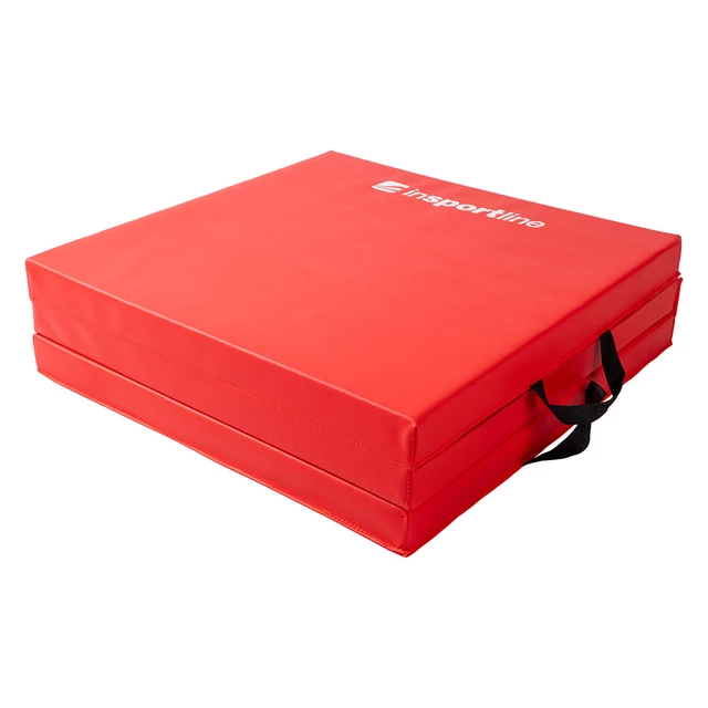 inSPORTline Trifold 180x60x5 cm faltbare Gymnastikmatte - rot