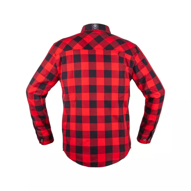 W-TEC Black Heart Respector II Hemd - rot-schwarz