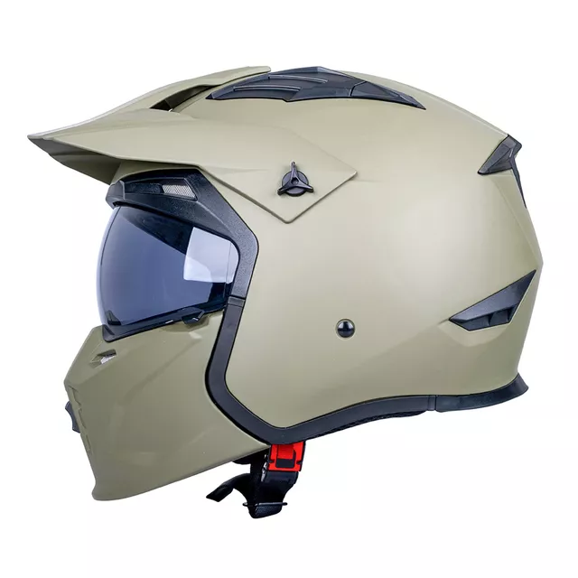 W-TEC Badalone Army Modular Helm - matně olivová