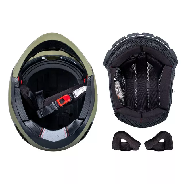 W-TEC Badalone Army Modular Helm - matně olivová