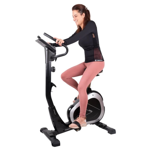 inSPORTline Klegan Ergometer - schwarz-silber