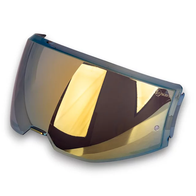 Ersatzvisier für den W-TEC Sabron-Helm - Reinklar - golden