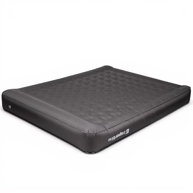 inSPORTline Valkon Duo Doppel-Luftmatratze 192 x 151 x 22 cm mit integrierter elektrischer Pumpe