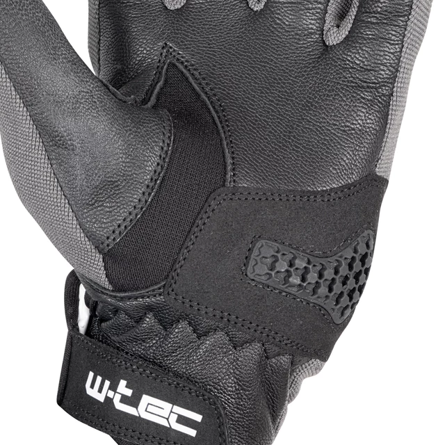 W-TEC Groniko Sommer-Motorradhandschuhe - grau-schwarz