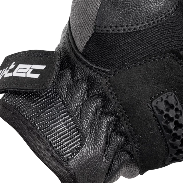 W-TEC Groniko Sommer-Motorradhandschuhe - grau-schwarz