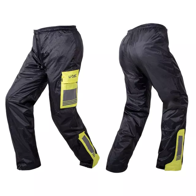 W-TEC Colnari Motorrad-Hose - schwarz-fluo green