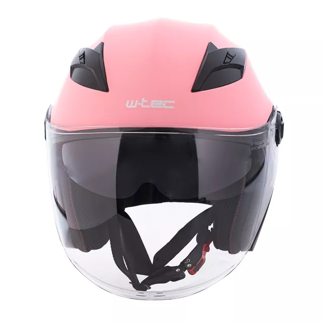 W-TEC Barcela Carmesi Offener Helm - rosa
