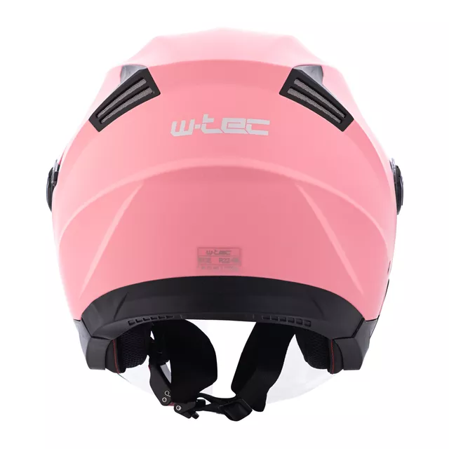 W-TEC Barcela Carmesi Offener Helm - rosa