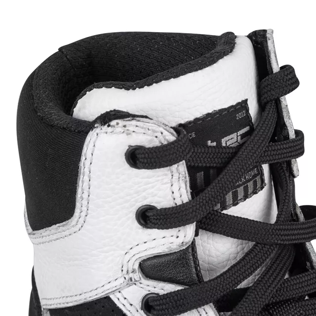 W-TEC Bastige Motorradstiefel - schwarz-weiß