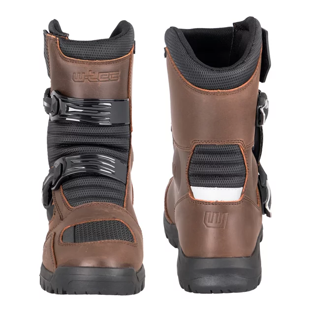 W-TEC Lougamax CE Motorradstiefel - schwarz