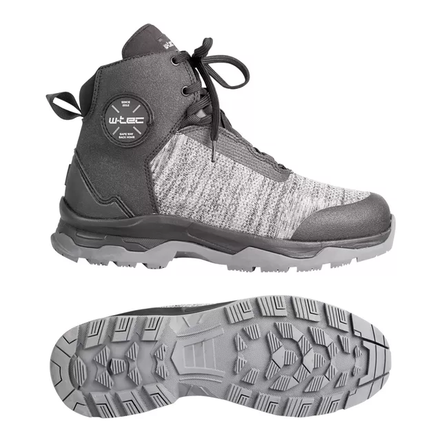 W-TEC Garavit Motorradstiefel - schwarz