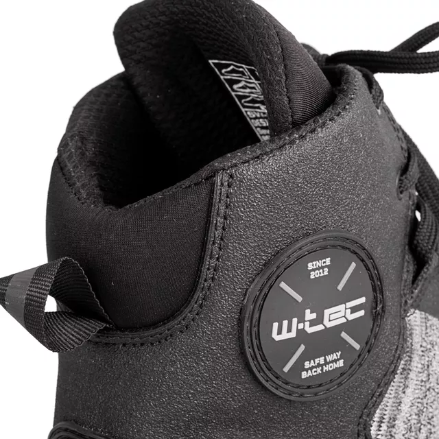 W-TEC Garavit Motorradstiefel - schwarz
