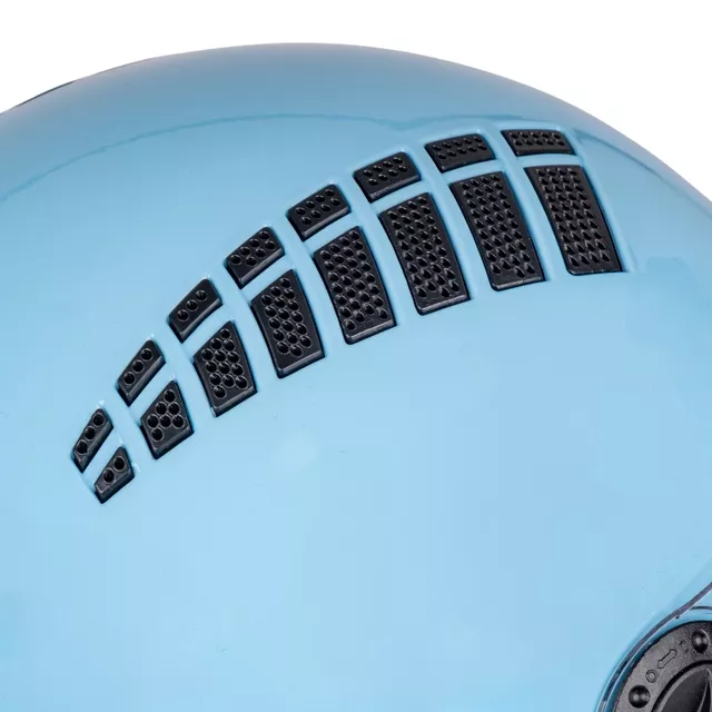 W-TEC Baraldo Celeste Open Helm