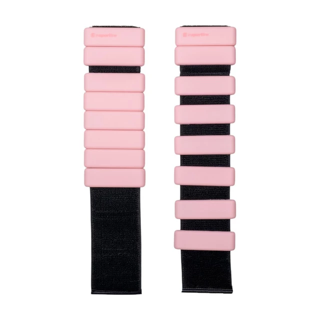 Fitnessgewichte für Knöchel und Handgelenk inSPORTline Brace 2x0,5 kg - rosa