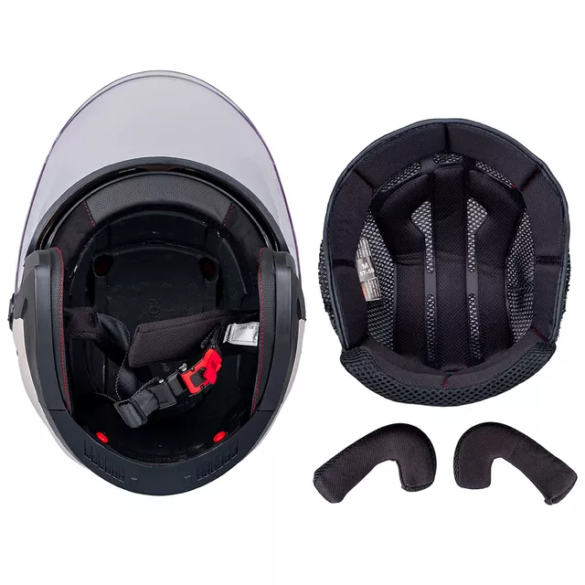 W-TEC Barcela Bufalo Offener Helm