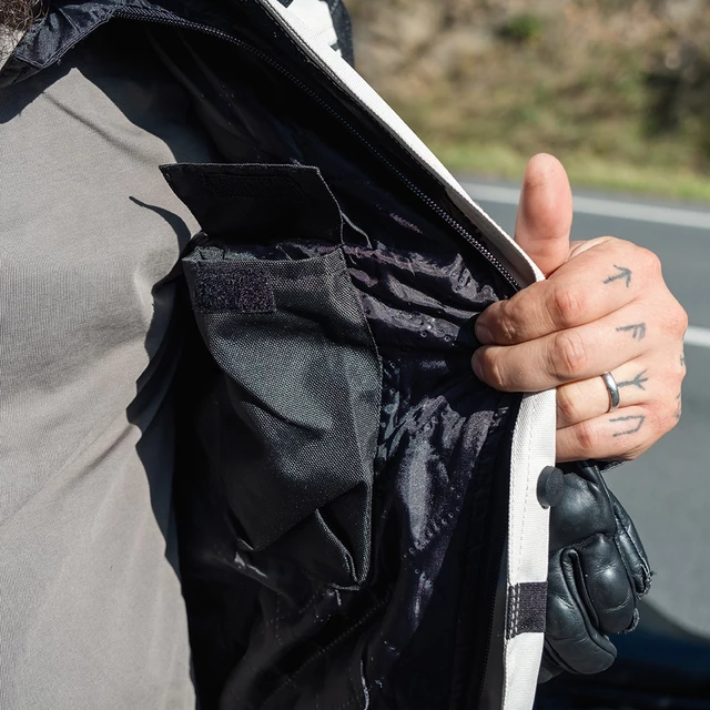 Touring-Motojacke für Männer BOS Maximum - neon