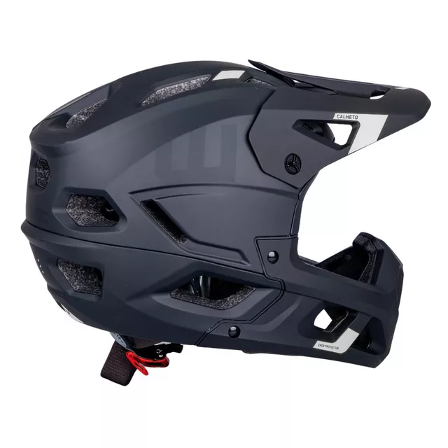 W-TEC Calheto Downhill-Helm - Black Neon