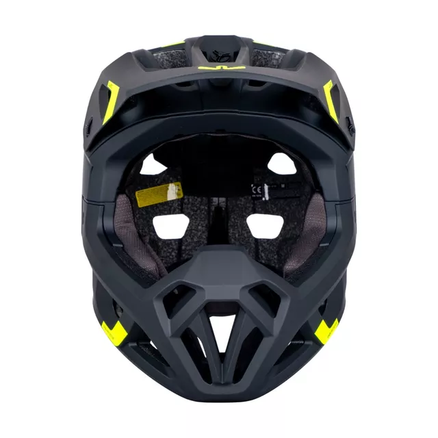W-TEC Calheto Downhill-Helm - Black Neon